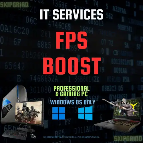 game fps boost service – increase frame rate & improve gaming performance