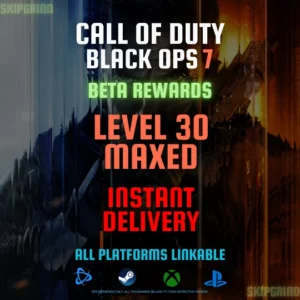 Black Ops 7 Level 30 Maxed Account + Early Beta Rewards – Early Beta Access Linkable on Battle.net, Steam, Xbox & PSN